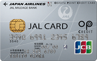 JAL普通カードOPクレジット(JCB)の券面